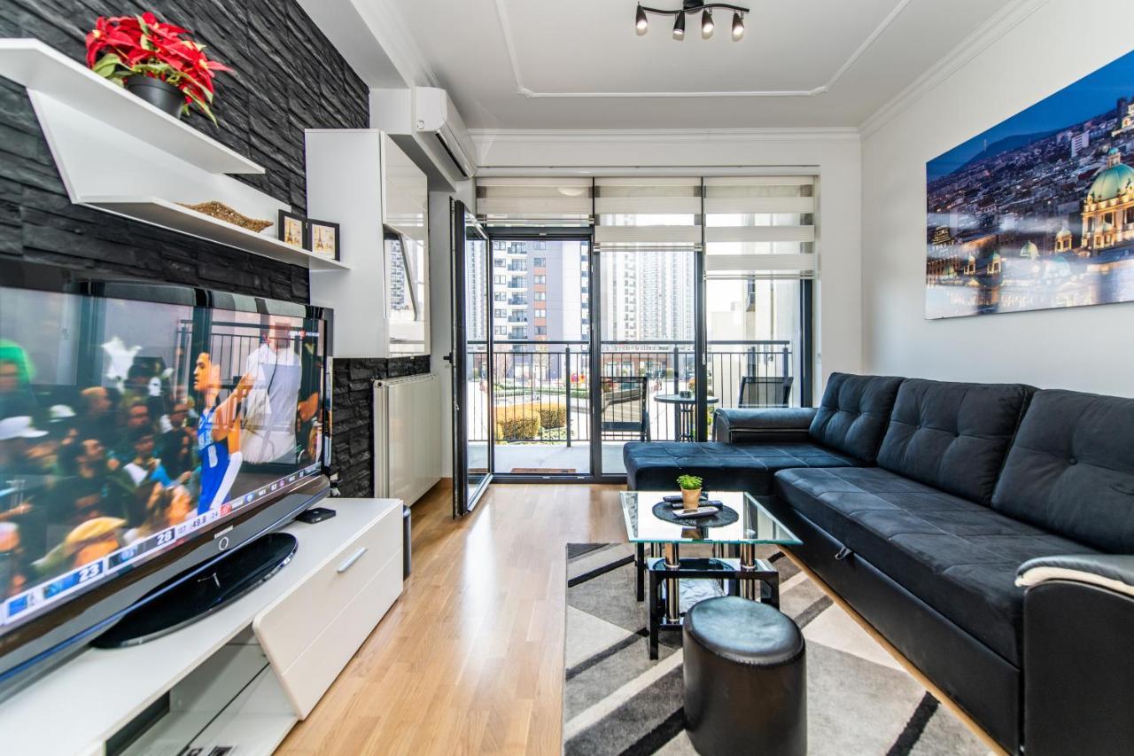 Modern Apartment In Belgrade Waterfront Экстерьер фото