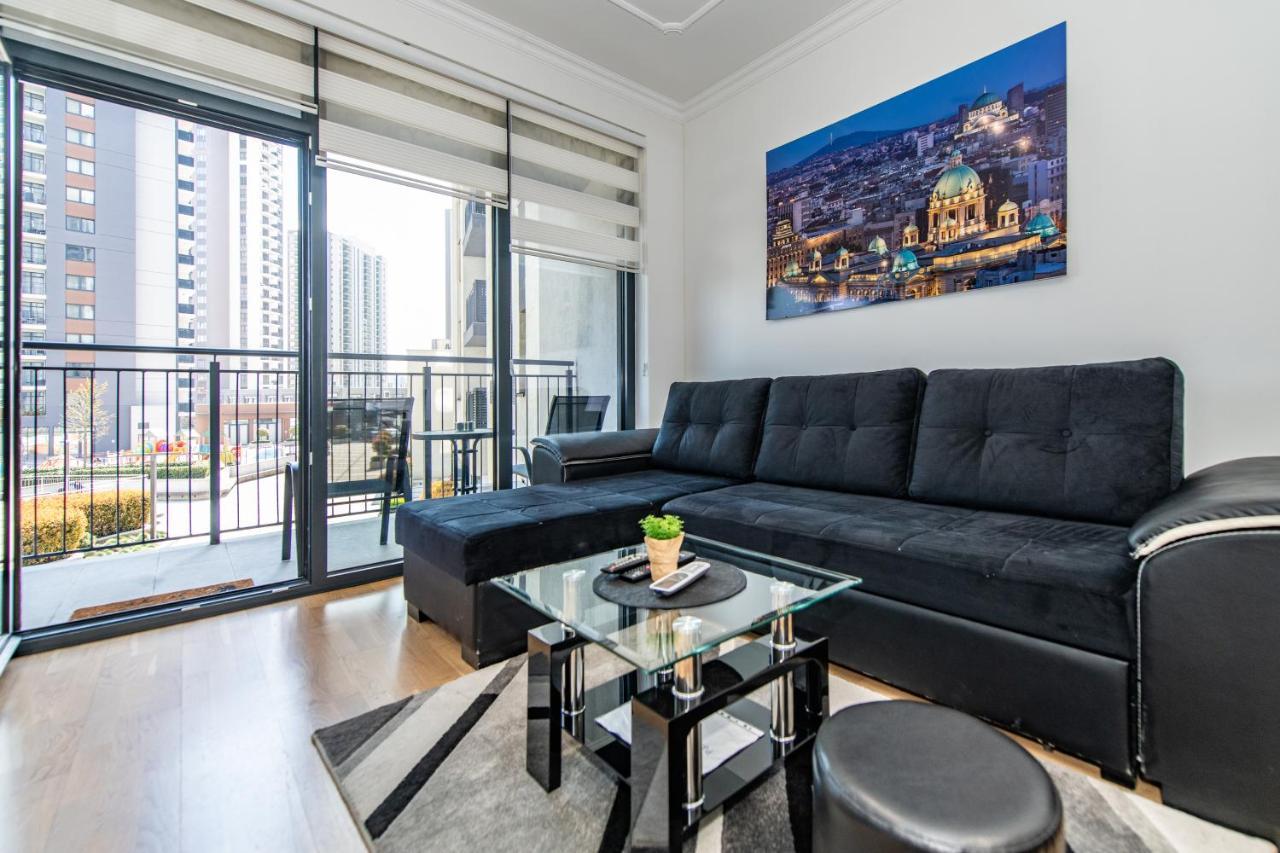 Modern Apartment In Belgrade Waterfront Экстерьер фото